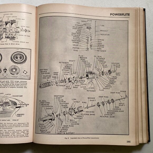 Motors Auto Repair Manual 1960 Hardcover 23rd Edition - Picture 8 of 14